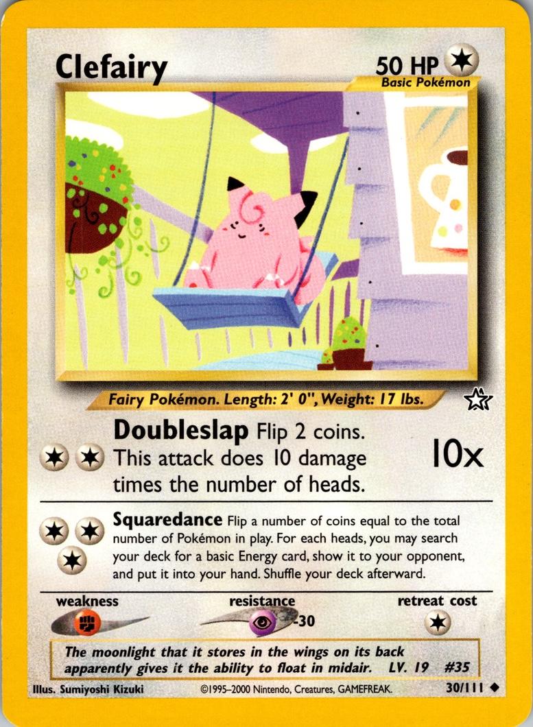 Clefairy 030/111 - Unlimited Neo Genesis - Uncommon