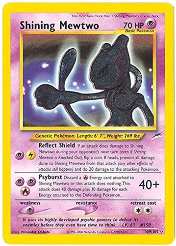 Shining Mewtwo 109 - Unlimited Holofoil Neo Destiny - Secret Rare