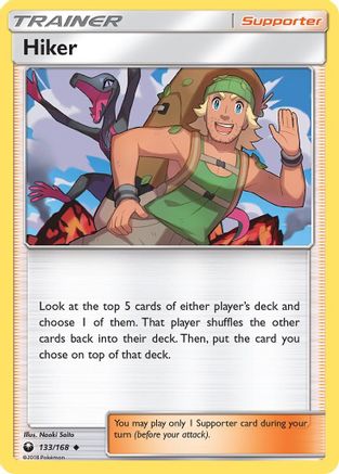 Hiker 133 - Reverse Holofoil SM Celestial Storm - Uncommon