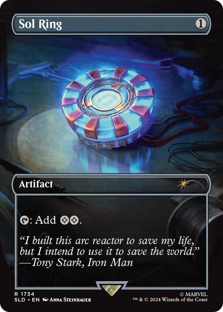 Sol Ring (SLD-1734) - Secret Lair Drop (Borderless)
