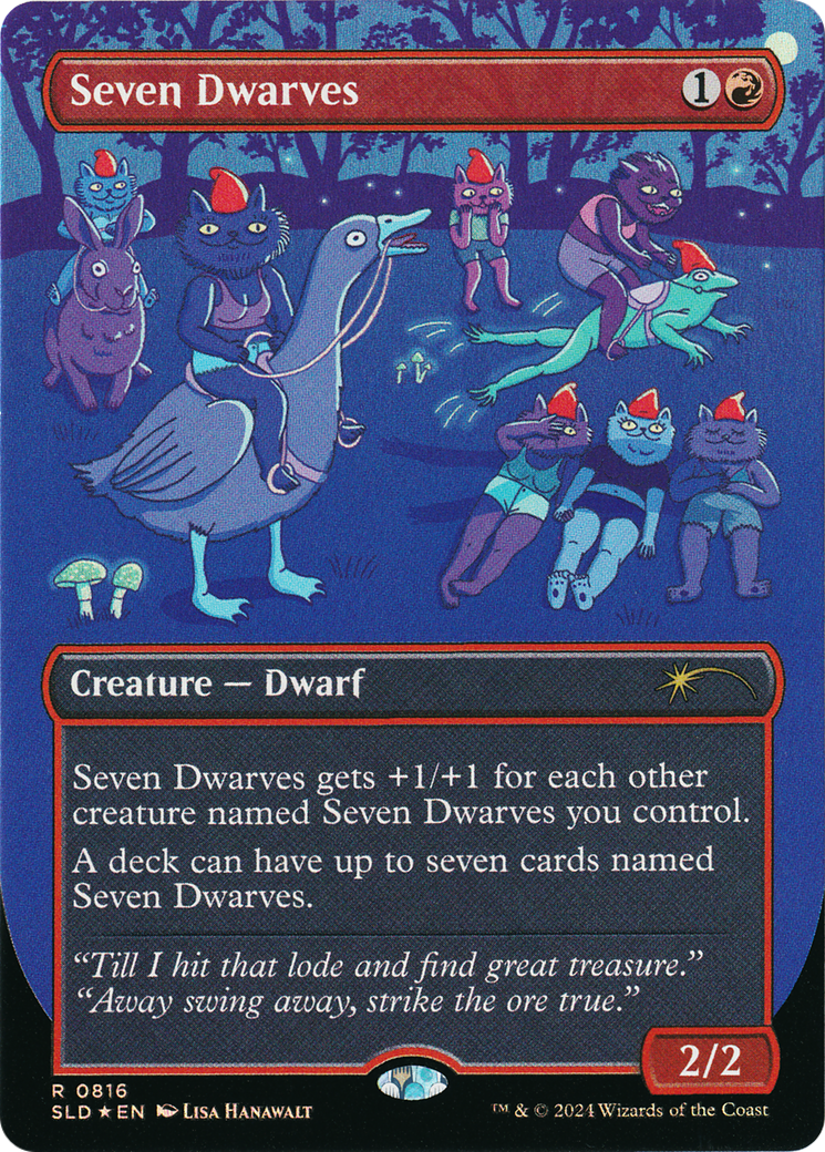 Seven Dwarves (SLD-816) - Secret Lair Drop Series (Borderless)