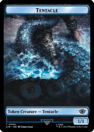 Tentacle // Food (0011) Double-Sided Token (LTR-4 // 11) - The Lord of the Rings: Tales of Middle-earth Foil
