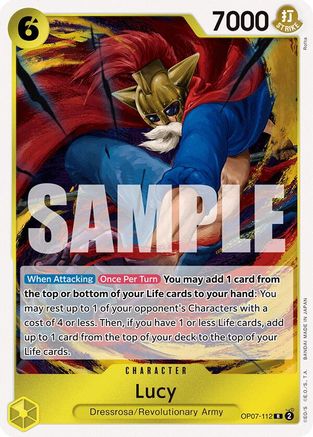 Lucy (OP07-112) - 500 Years in the Future Foil