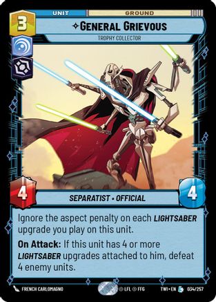 General Grievous - Trophy Collector (034/257) - Twilight of the Republic