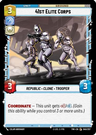 41st Elite Corps (045/257) - Twilight of the Republic