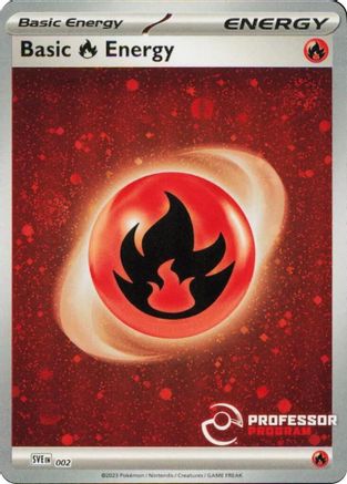 Fire Energy (2023) (2023) 002 - Holofoil Professor Program Promos - Promo