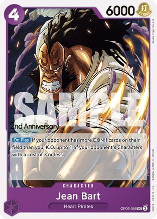 Jean Bart (OP09-066) - Emperors in the New World: 2nd Anniversary Tournament Cards