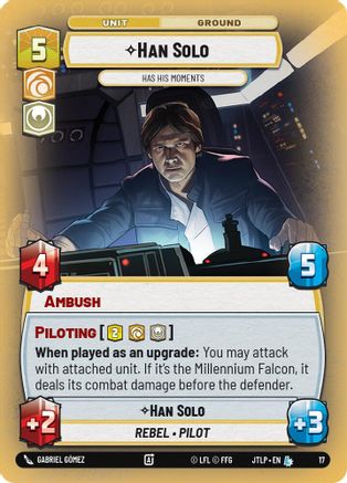 Han Solo - Has His Moments (17) - Jump to Lightspeed Weekly Play Promos