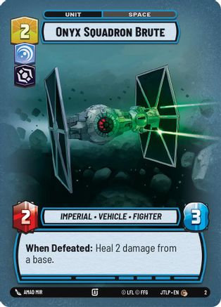 Onyx Squadron Brute (2) - Jump to Lightspeed Weekly Play Promos