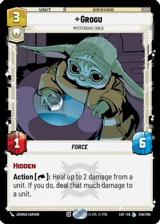 Grogu - Mysterious Child (246/264) - Legends of the Force