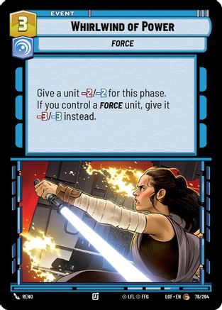 Whirlwind of Power (078/264) - Legends of the Force
