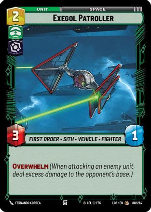 Exegol Patroller (080/264) - Legends of the Force