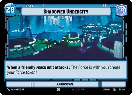 Shadowed Undercity // Experience (021/264 // T01/T03) - Legends of the Force