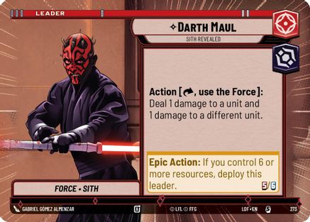 Darth Maul - Sith Revealed (Hyperspace) (273) - Legends of the Force