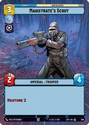 Magistrate's Scout (Hyperspace) (296) - Legends of the Force