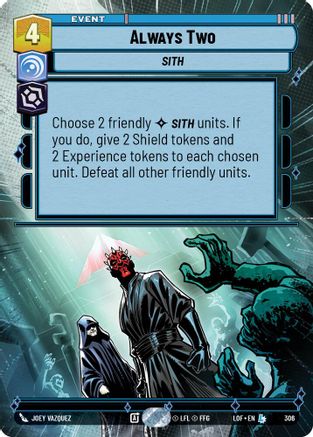 Always Two (Hyperspace) (306) - Legends of the Force