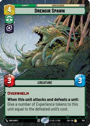 Drengir Spawn (Hyperspace) (350) - Legends of the Force