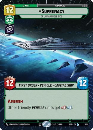 Supremacy - Of Unimaginable Size (Hyperspace) (353) - Legends of the Force