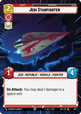 Jedi Starfighter (Hyperspace) (408) - Legends of the Force