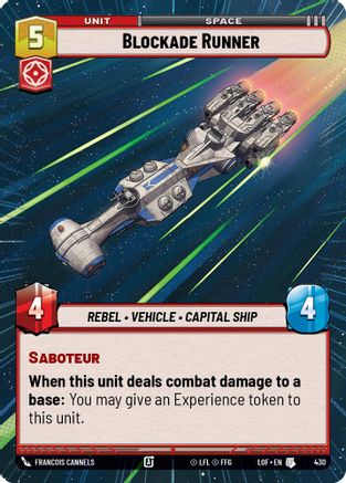 Blockade Runner (Hyperspace) (430) - Legends of the Force