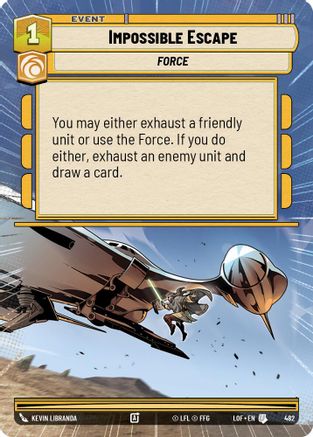 Impossible Escape (Hyperspace) (482) - Legends of the Force