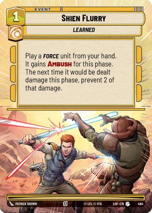 Shien Flurry (Hyperspace) (484) - Legends of the Force