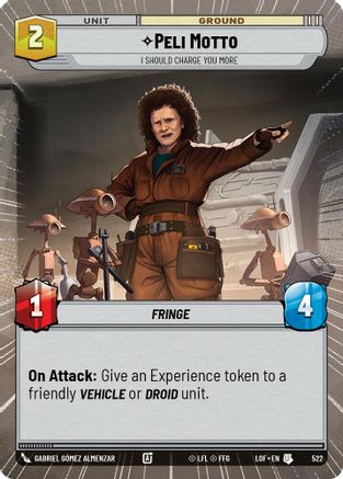 Peli Motto - I Should Charge You More (Hyperspace) (522) - Legends of the Force