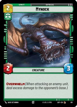 Mynock (Foil) (611) - Legends of the Force Foil
