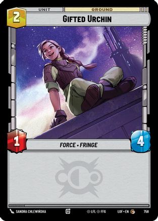 Gifted Urchin (Foil) (758) - Legends of the Force Foil