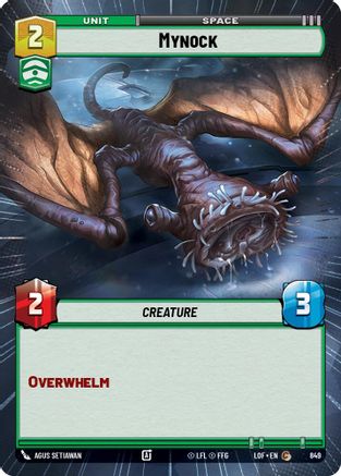Mynock (Hyperspace Foil) (849) - Legends of the Force Foil
