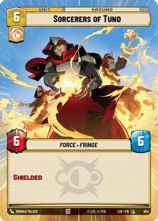 Sorcerers of Tund (Hyperspace Foil) (954) - Legends of the Force Foil