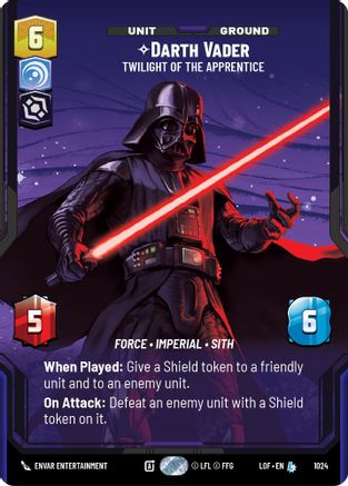 Darth Vader - Twilight of the Apprentice (Prestige) (1024) - Legends of the Force