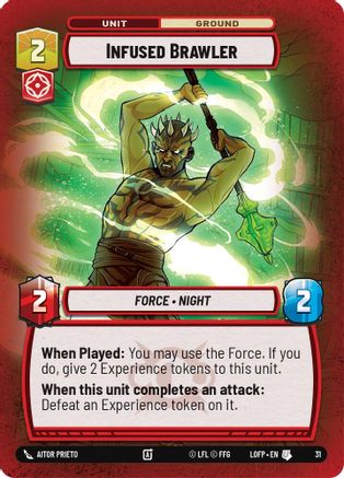 Infused Brawler (Foil) (31) - Organized Play Promos Foil