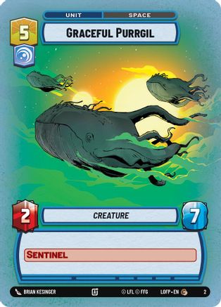 Graceful Purrgil (2) - Organized Play Promos
