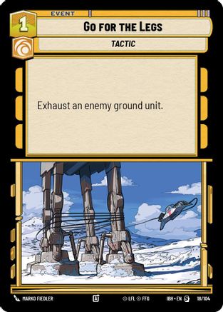 Go for the Legs (18/104) - Intro Battle Hoth