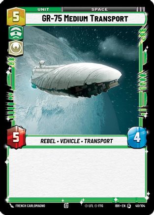 GR-75 Medium Transport (40/104) (40/104) - Intro Battle Hoth