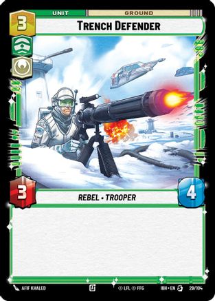 Trench Defender (29/104) (29/104) - Intro Battle Hoth