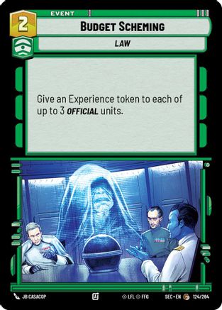 Budget Scheming (124/264) - Secrets of Power