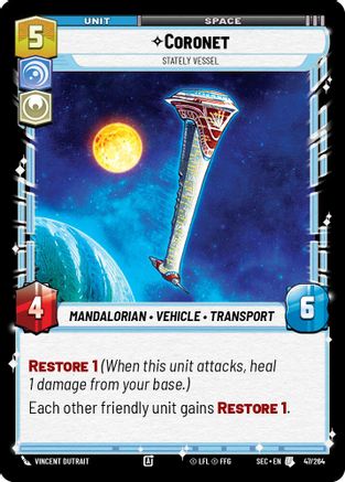 Coronet - Stately Vessel (47/264) - Secrets of Power