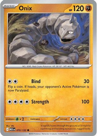 Onix 070/132 ME01 Mega Evolution - Common