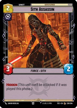 Sith Assassin (238/264) - Secrets of Power