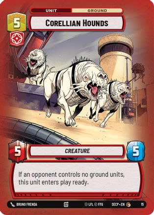 Corellian Hounds - Secrets of Power Weekly Play Promos