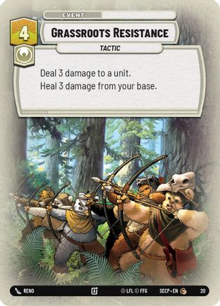 Grassroots Resistance - Secrets of Power Weekly Play Promos