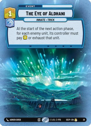 The Eye of Aldhani (Foil) - Secrets of Power Weekly Play Promos