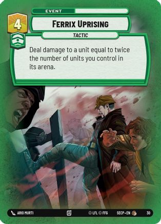 Ferrix Uprising (Foil) - Secrets of Power Weekly Play Promos