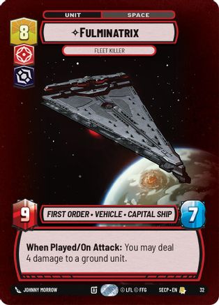 Fulminatrix - Fleet Killer (Foil) - Secrets of Power Weekly Play Promos