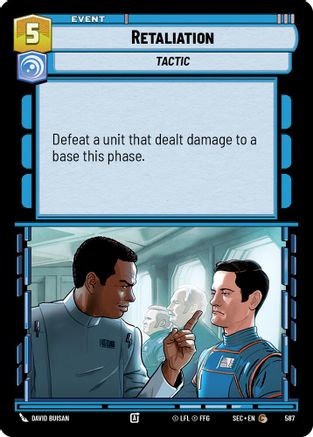 Retaliation (Foil) (587) - Secrets of Power Foil