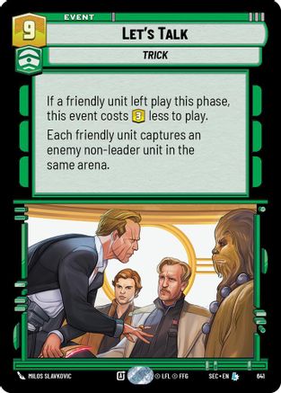 Let's Talk (Foil) (641) - Secrets of Power Foil