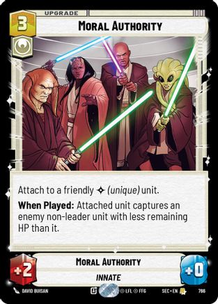 Moral Authority (Foil) (766) - Secrets of Power Foil