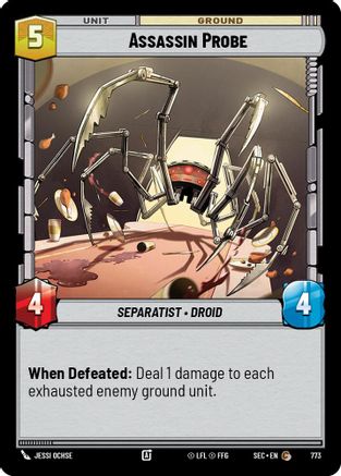 Assassin Probe (Foil) (773) - Secrets of Power Foil